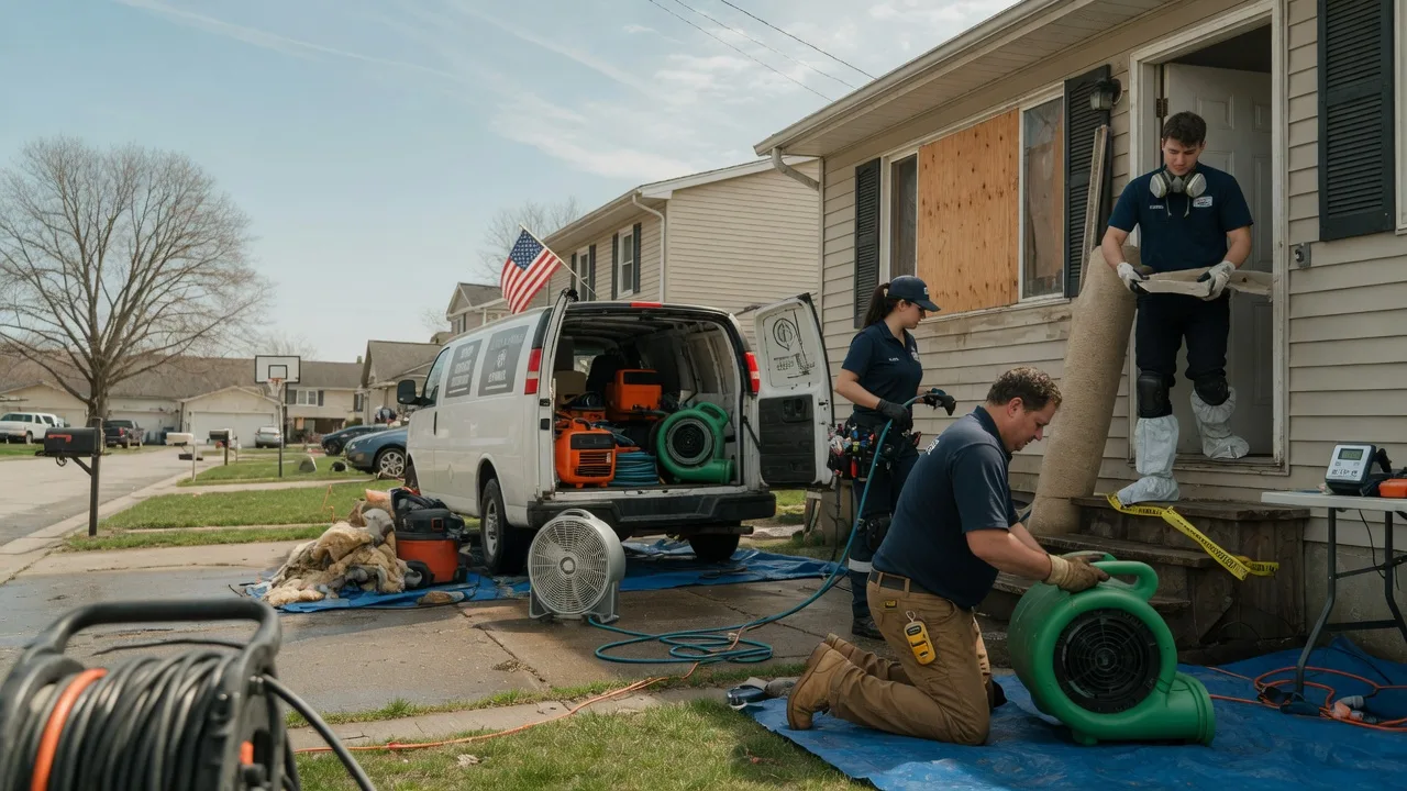 Water Damage Restoration in Bumpus Mills, TN near me